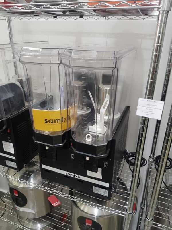 Dispenser suc limonada si ayran 20+20 litri