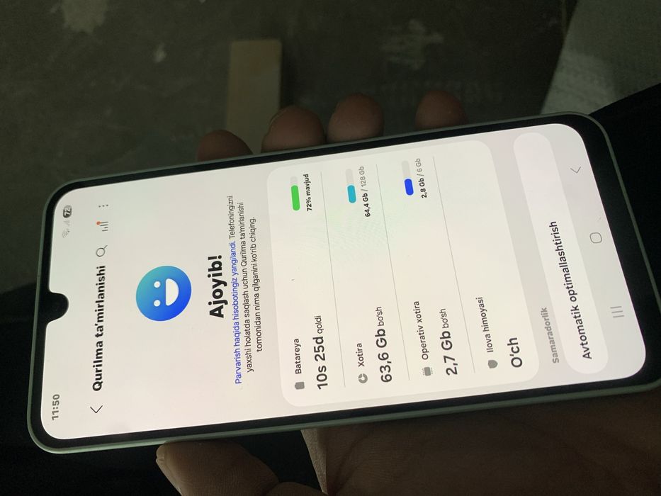 SAMSUNG A16 srochnaa!!! kami boor