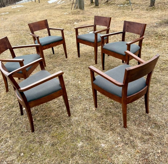 Set 6 scaune lemn masiv NOI