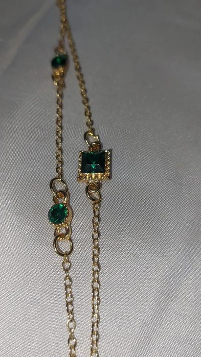 ZEYA Елегантни златисти гривни с кристали  Различни модели 5 бр.