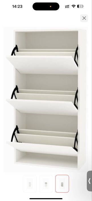 Обувница 60x25x120см ЛДСП