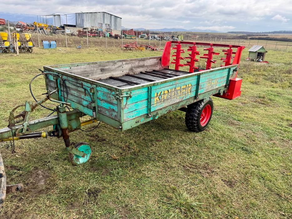 Remorca imprastiat gunoi mig 3,3t