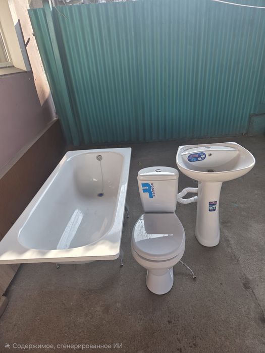 Ванна,унитаз,раковина