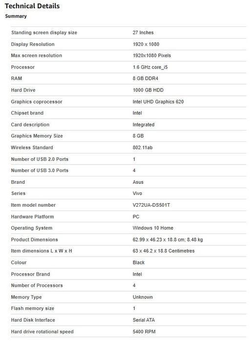 Pc All in one v272u calculator