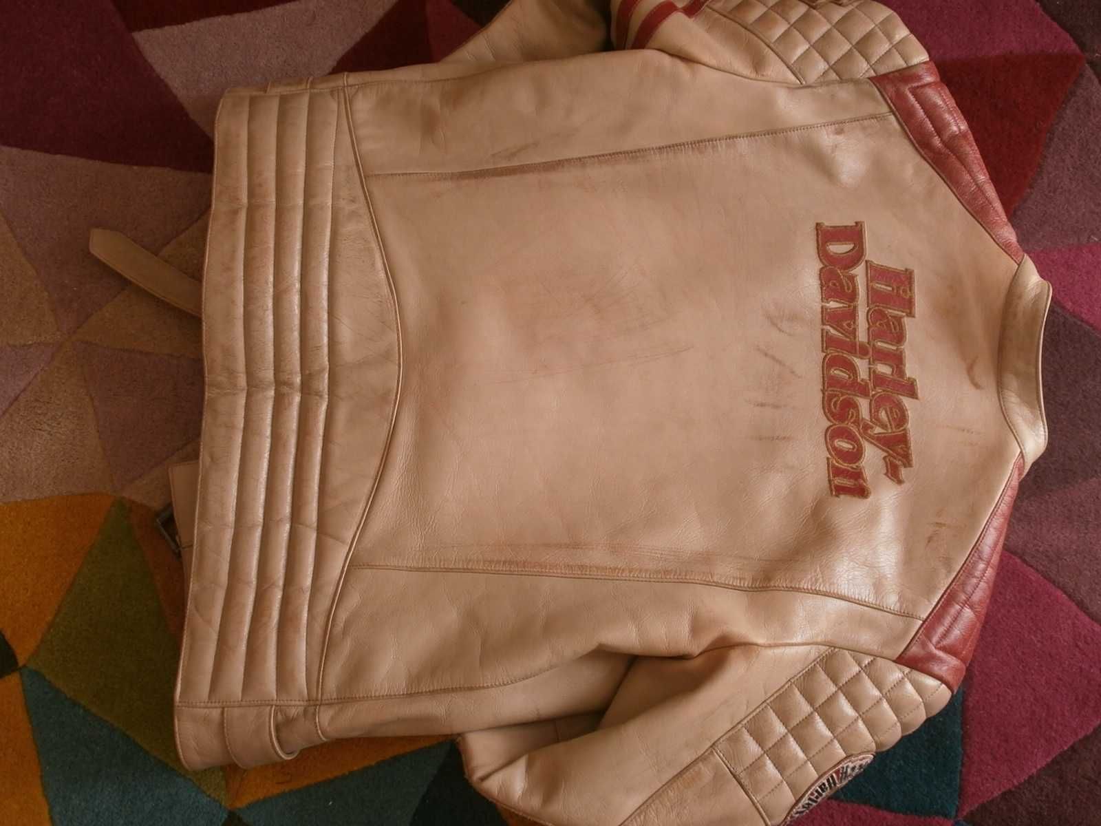 XL Кожено яке Harley Davidson USA