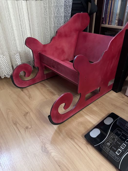 Сани деревянные