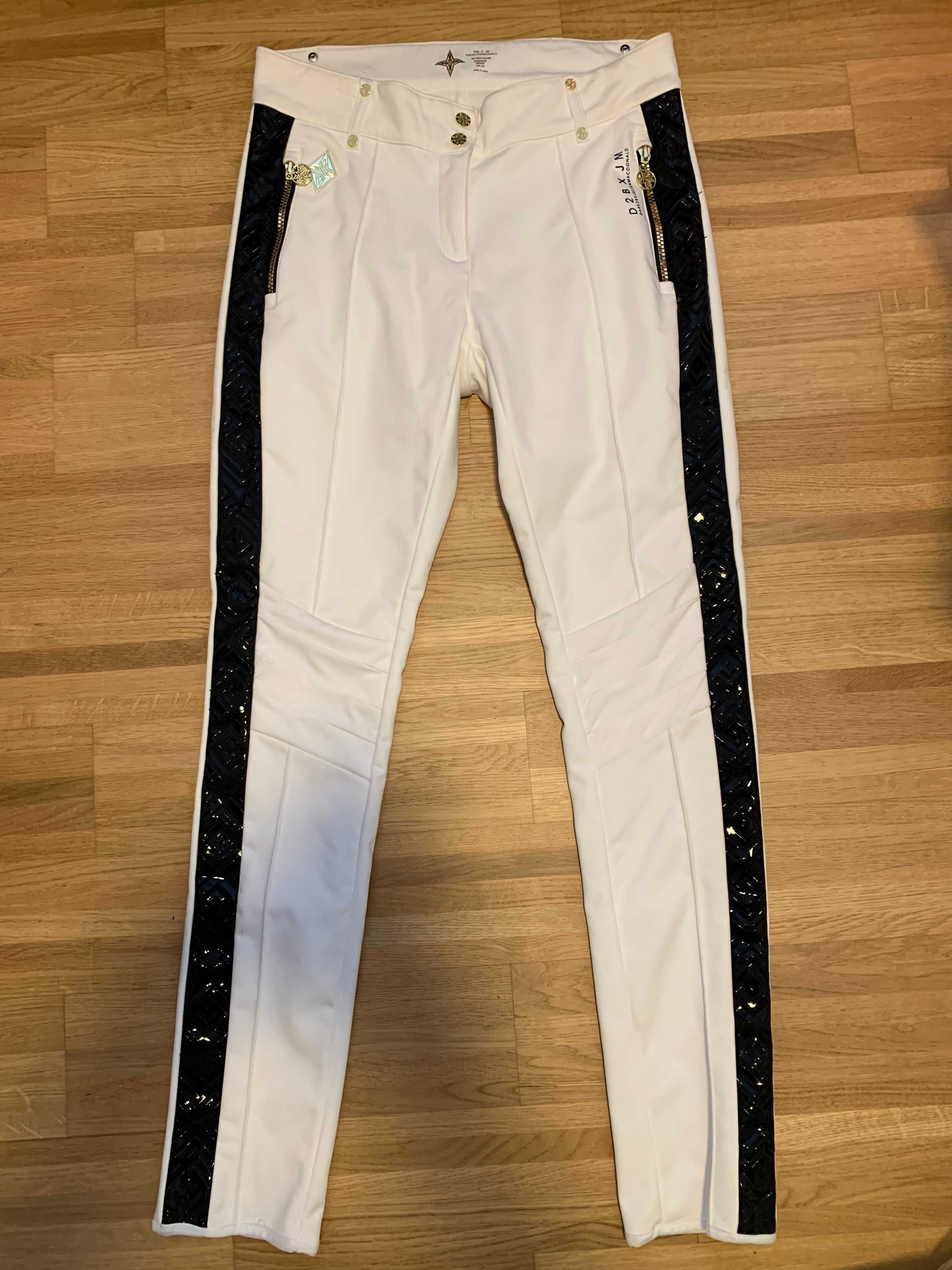 3 x Pantaloni de ski dama Dare 2B mărimi 34-36 albi cu dif. insertii