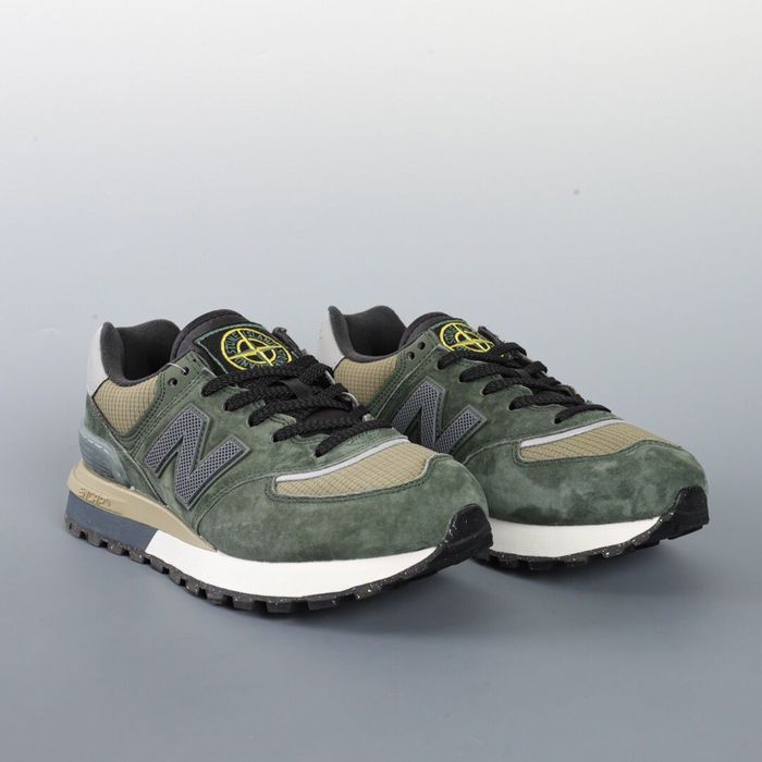 New Balance 574 X Stone Island Dark Green
