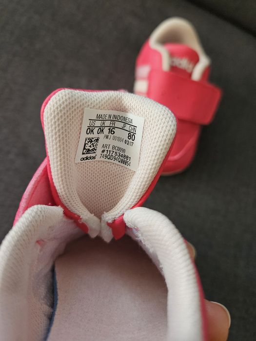 Adidas NEO Бебешки маратонки, 16 номер