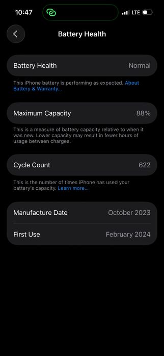 iPhone 15 - Black - 128GB