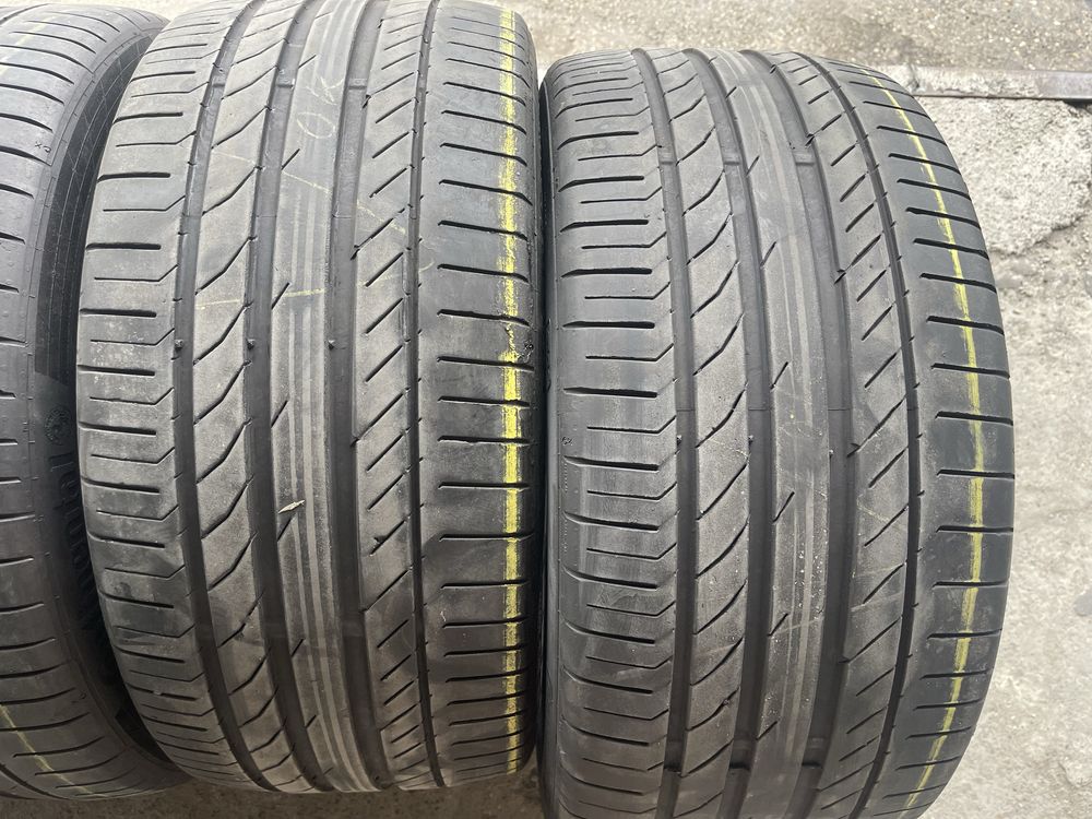 4 anvelope de vara Continental RFT 315/35/20 spate cu 275/40/20