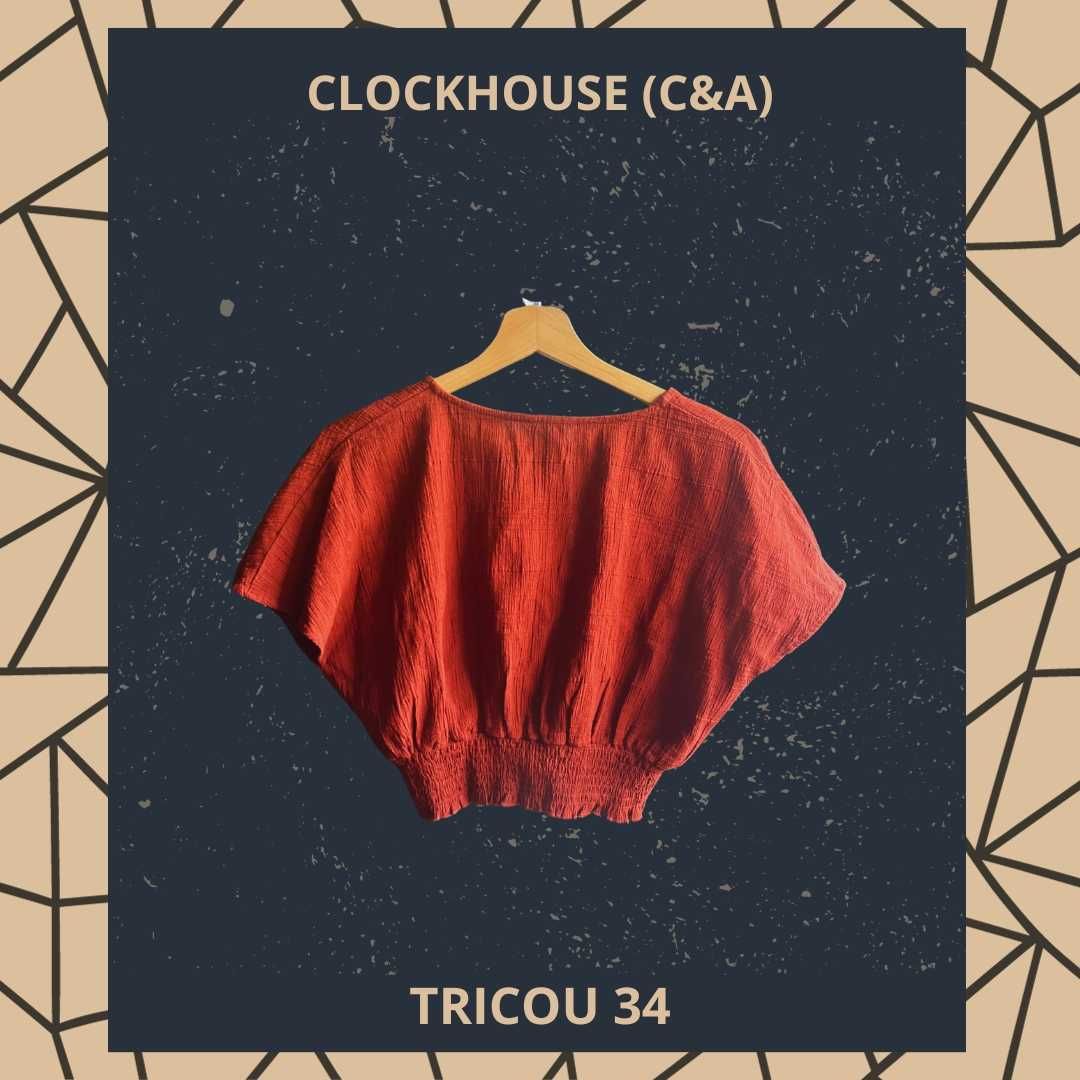Top - Clockhouse - marca C&A