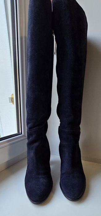 Сапоги замшевые Baldinini. . Зимние.