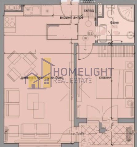 Продава се Двустаен апартамент в София, Дружба 1 - 66 кв.м за 1494 €/кв.м - Снимка #3