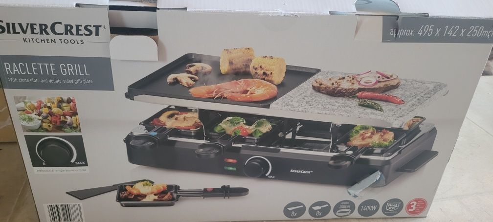Raclette grill чисто нов