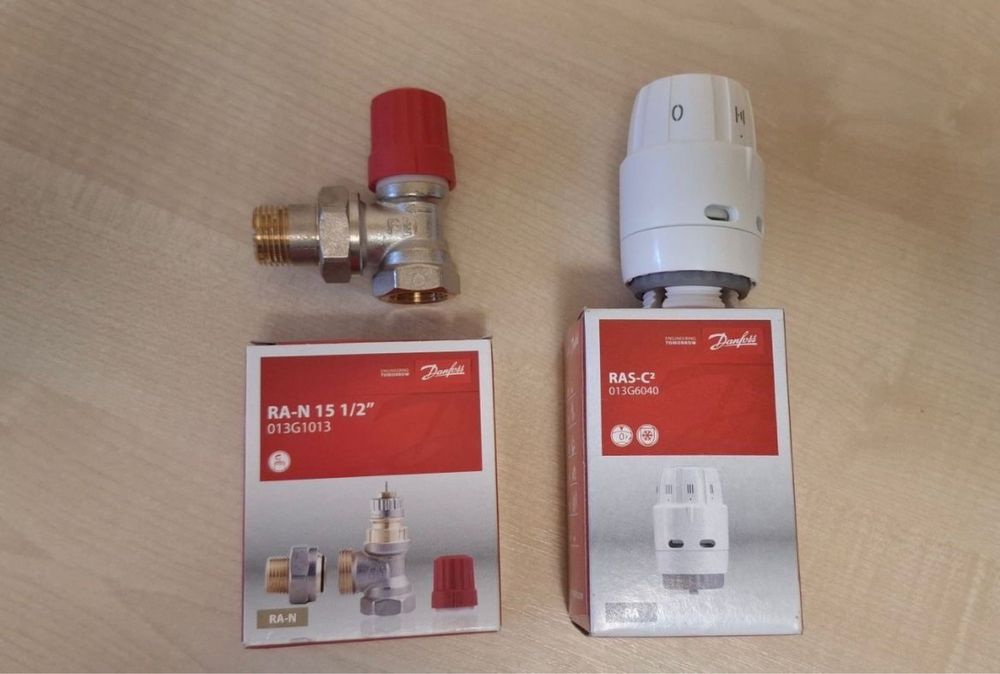 Robineti Danfoss termostatati 1/2 si 3/8