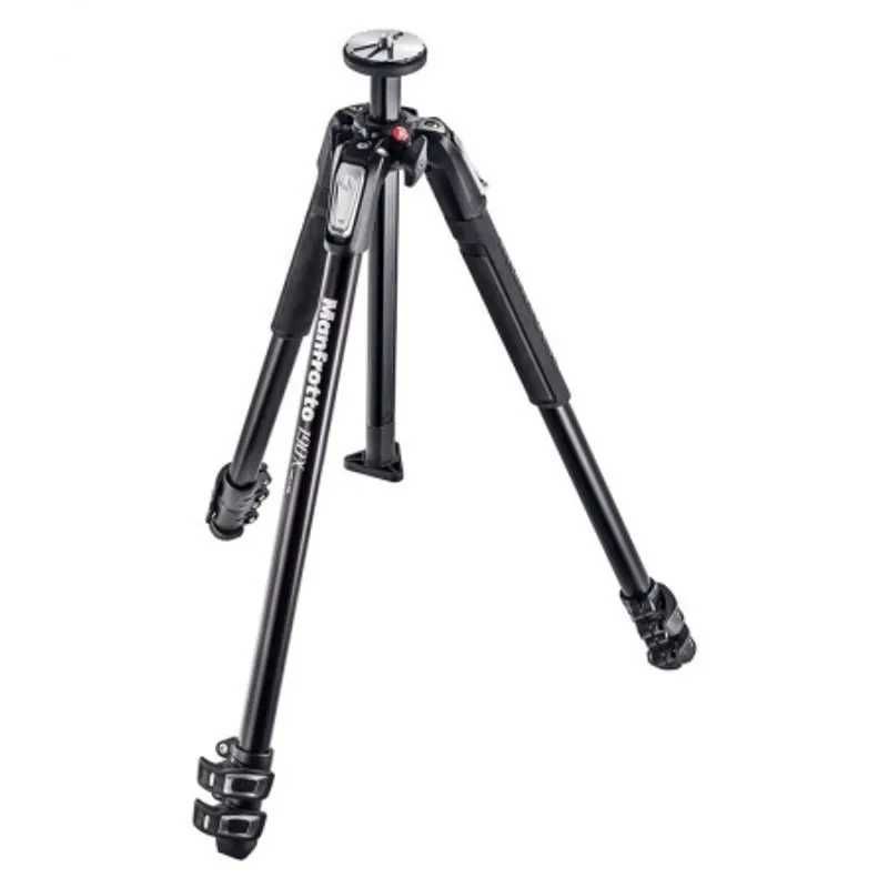 Trepied Manfrotto 190X si Cap fluid trepied Manfrotto MVH500AH