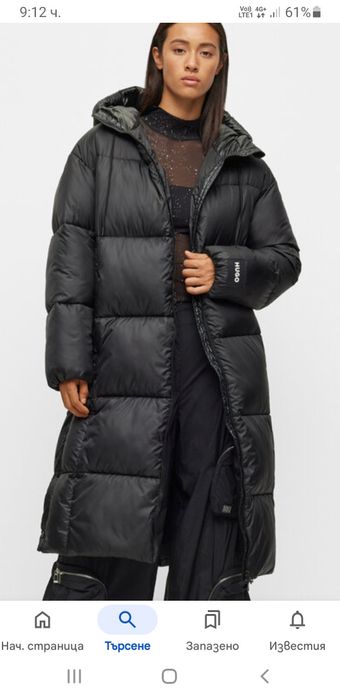 Hugo Boss HUGO Fini - 1 / Parka Size / M ОРИГИНАЛ! Дамско яке Парка!