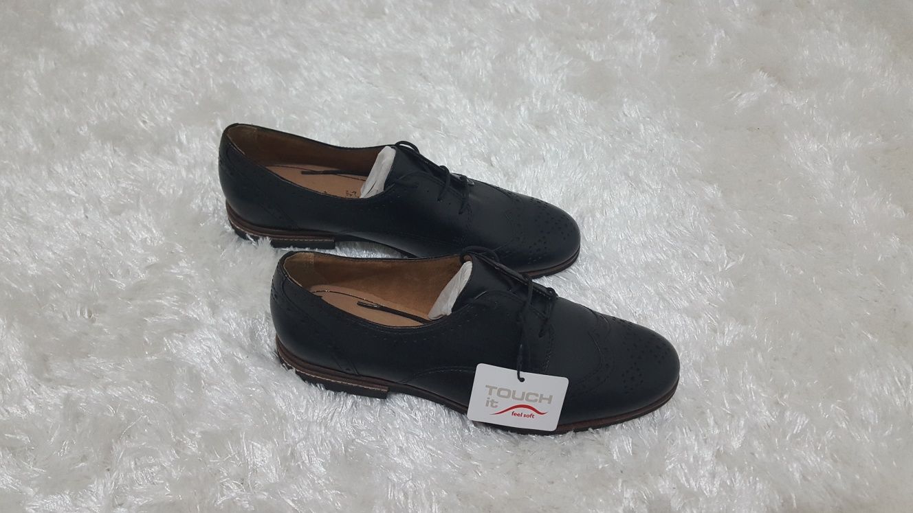 Pantofi casual TAMARIS piele naturala