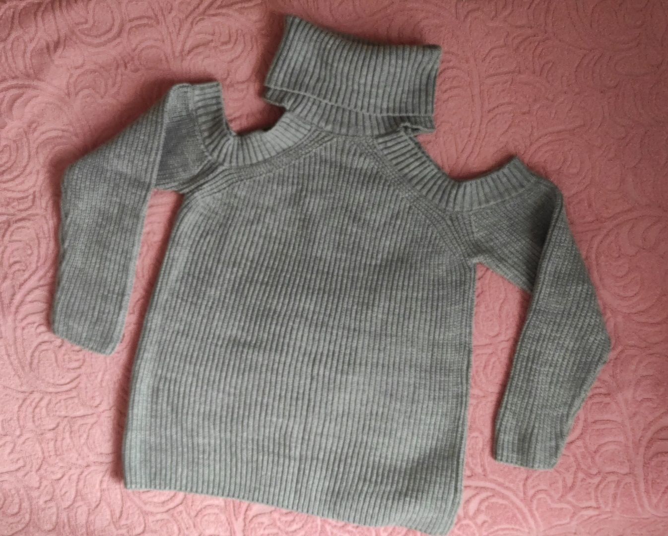 Кофта свитер вязанный новая