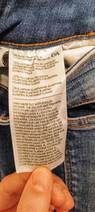 2 perechi de blugi C&A, pt dama , măsura 44-46