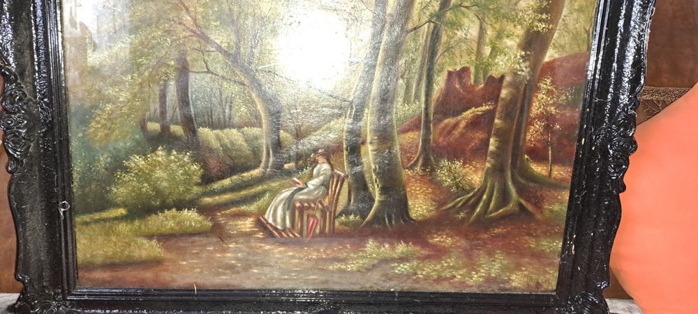 Tablou vechi pictura pe panza