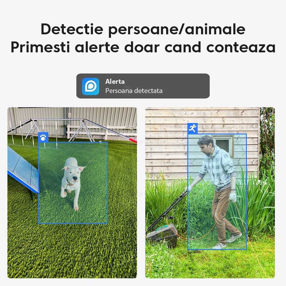 Camera Smart Reolink E1 Zoom V2 cu WIFI, 3x zoom 5mp,desigilata