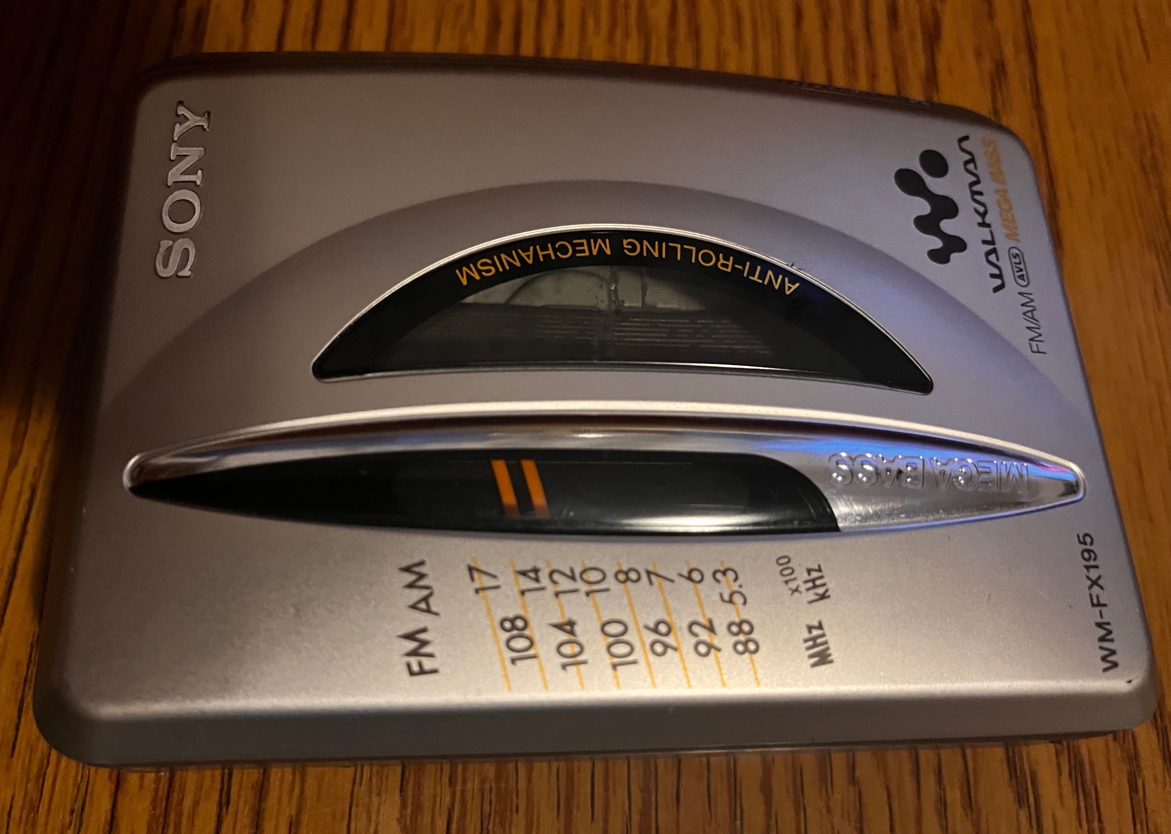 Cassette player Walkman Sony WM-FX195