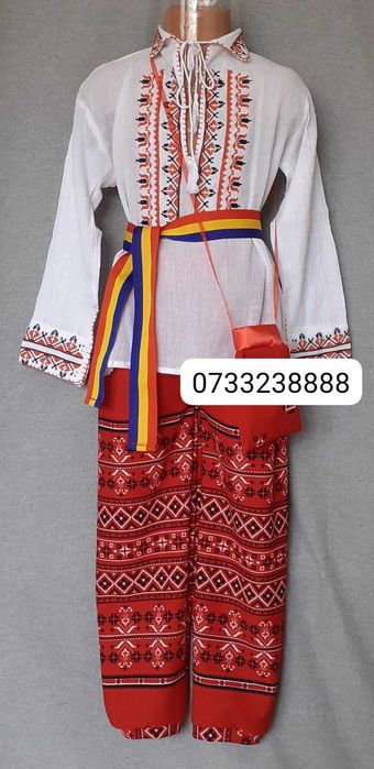 Costum popular pentru copii 7-8-9-10 ani