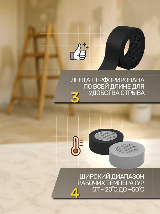 CAMAT® Cotton Cloth Тканевая клейкая лента 48мм х 10м