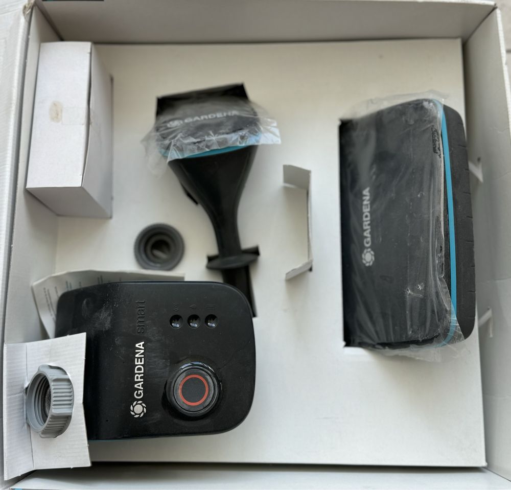Set de control inteligent al apei pentru irigatie, Gardena
