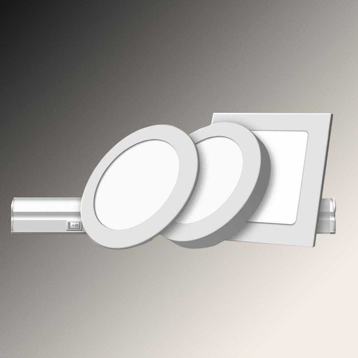 LED Panel Chiroqlar Kvadrat Dumalo | LED Панели (Круглые и Квадратные)