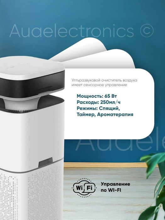 Очиститель и увлажнитель воздуха 2 в 1 Hofmann Доставка Гарантия 1 год