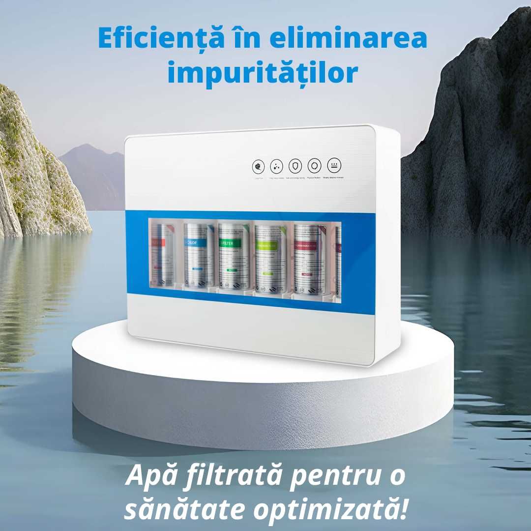 Vand pe factura: Filtru de apa, 7 stagii, Ultrafiltrare 0.01 microni