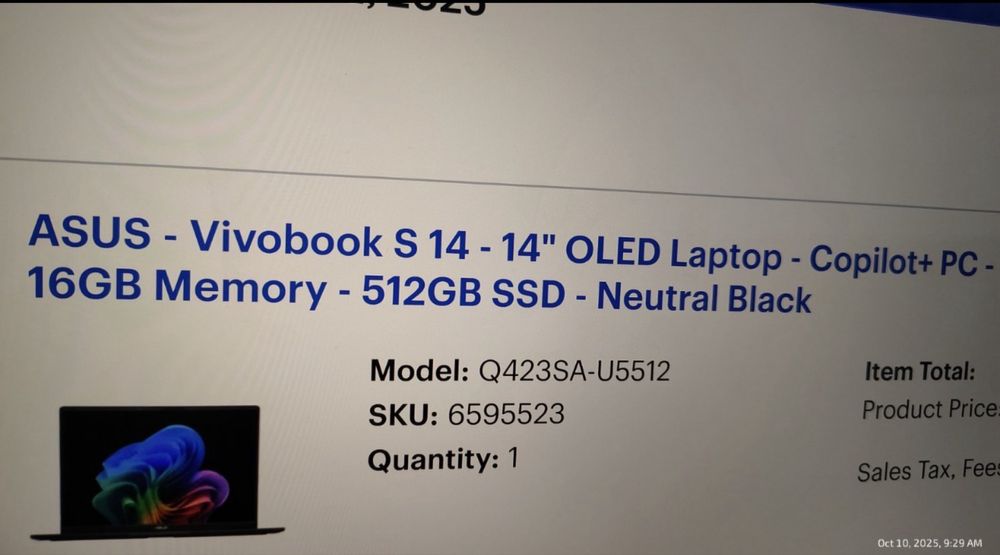 Asus Vivobook s 14 - 14” OLED