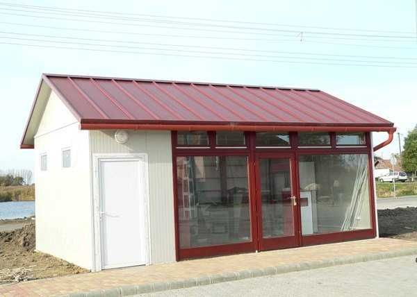 Casa Modulara din structura metalica si panou sandwich de vanzare