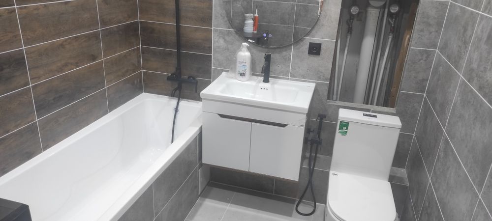 Кафельщик Укладка кафеля в ванной и туалета Каспи рассрочка Каспи Рэд