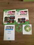 Учебници по френски език Echo и английски език Solutions