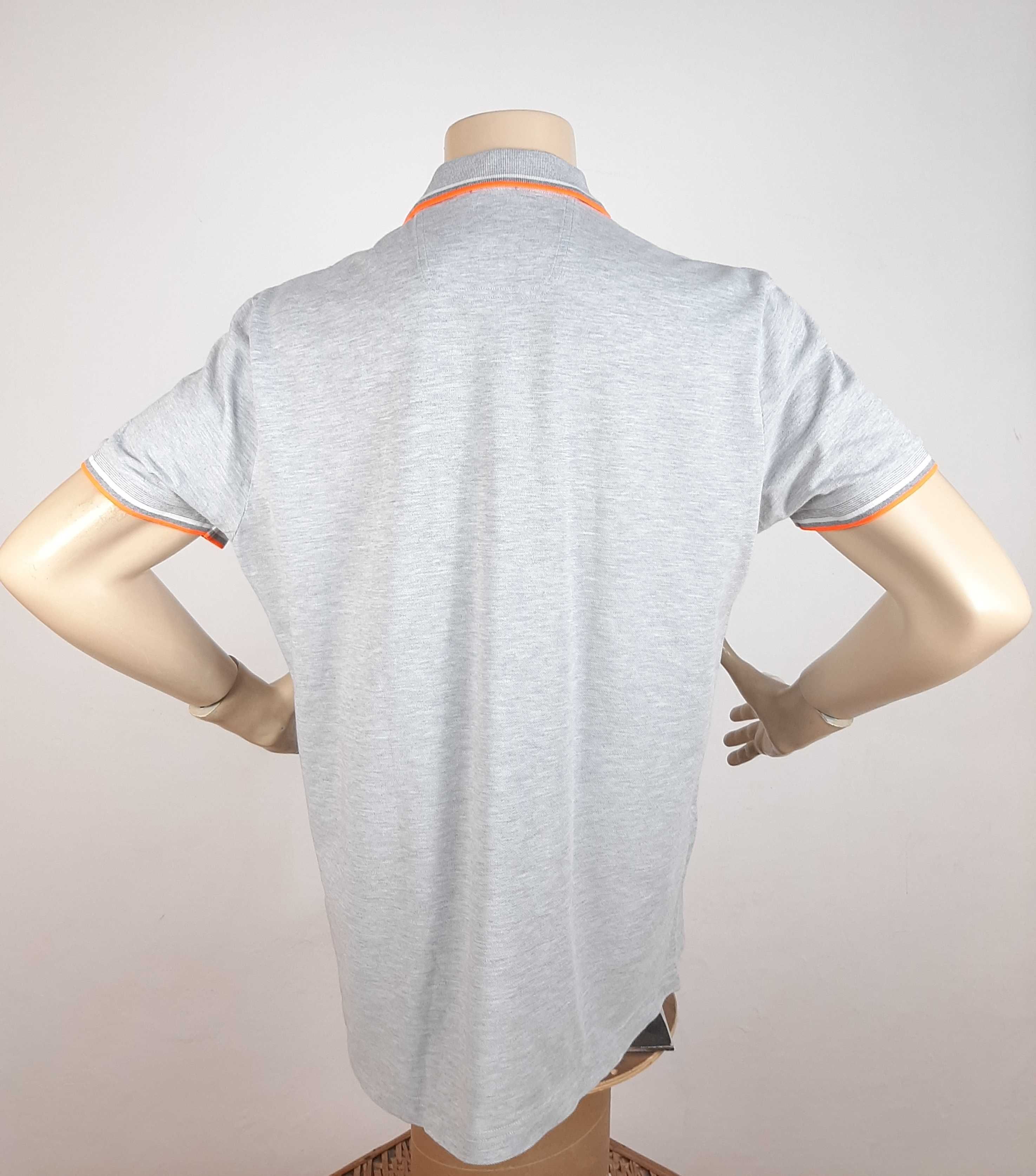 Hugo Boss Paddy 2 - Оригинална мъжка тениска с яка р-р XL