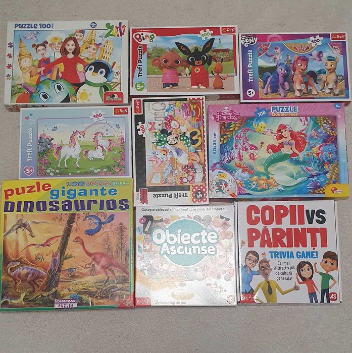 2 Jocuri si 7 puzzle