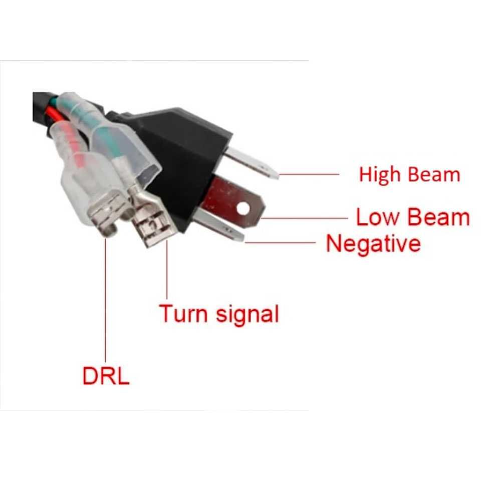 LED фар/лампа/халоген 18 см , 12V-24V, къси/дълги, 7000lm, универсален