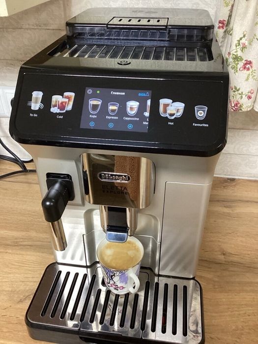Кофемашина DeLonghi ECAM450.86.T Eletta Explore ! Отличное качество!