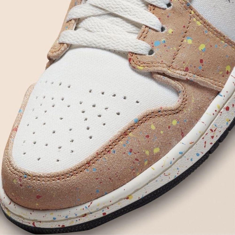 Nike Air Jordan 1 Mid SE "Brushstroke"