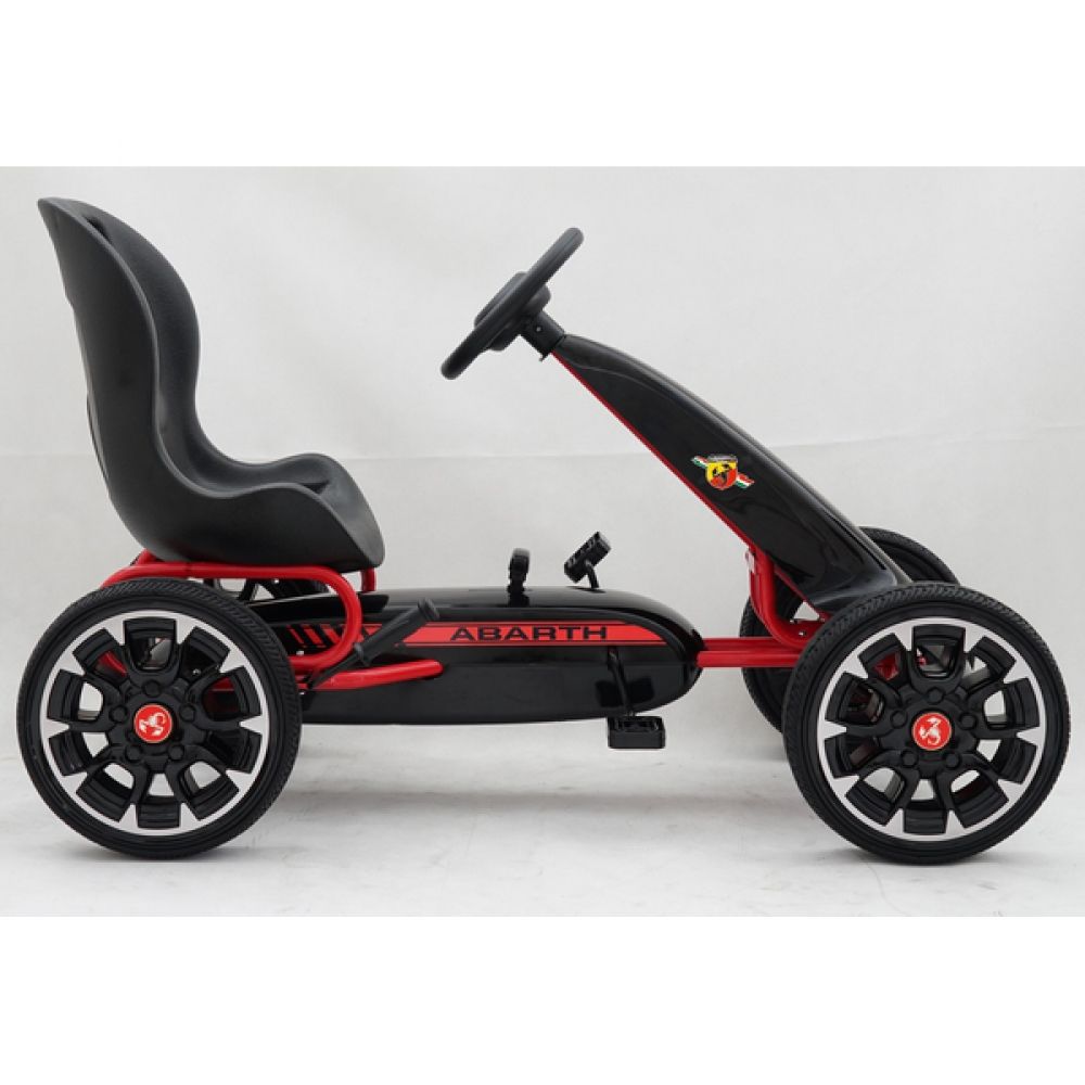 Картинг Abarth Pedal Go Kart с меки гуми