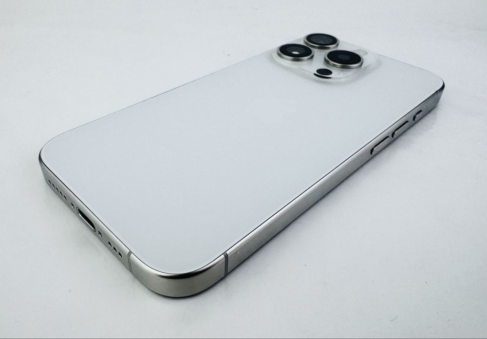 Apple iPhone 15 Pro 128GB USA White 100% Батерия! Гаранция!