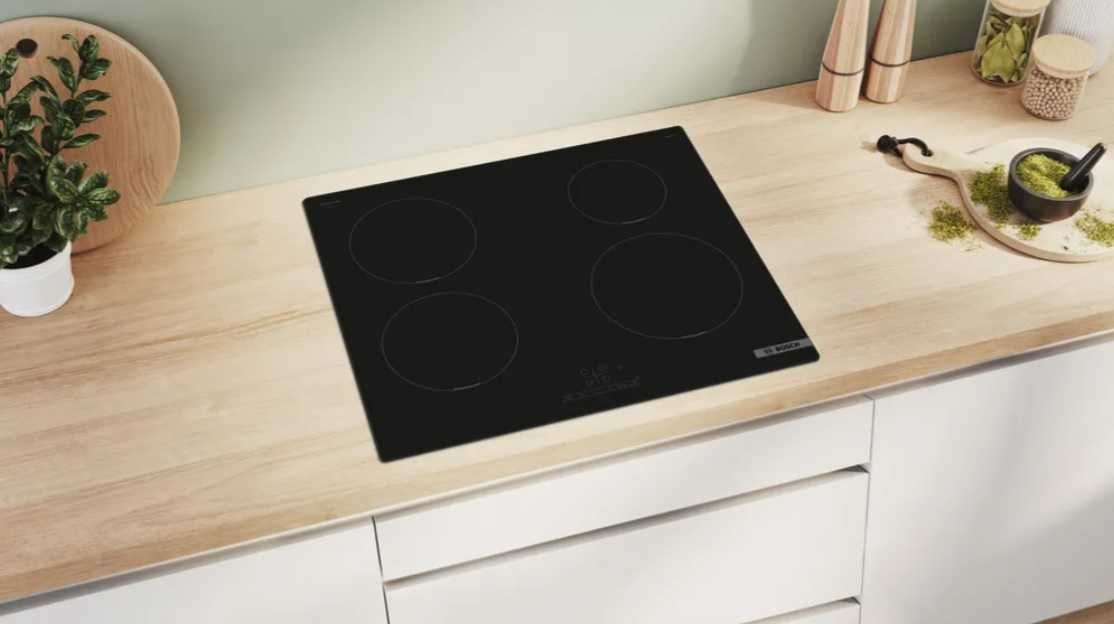 Индукционен плот за вграждане Bosch PUE611BB5E, 4 зони с гаранция