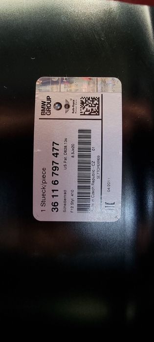 20ц 5х120 BMW Styile 410 F06 10 11 13 Х3 Х4 Нови Original/Спорт Пакет