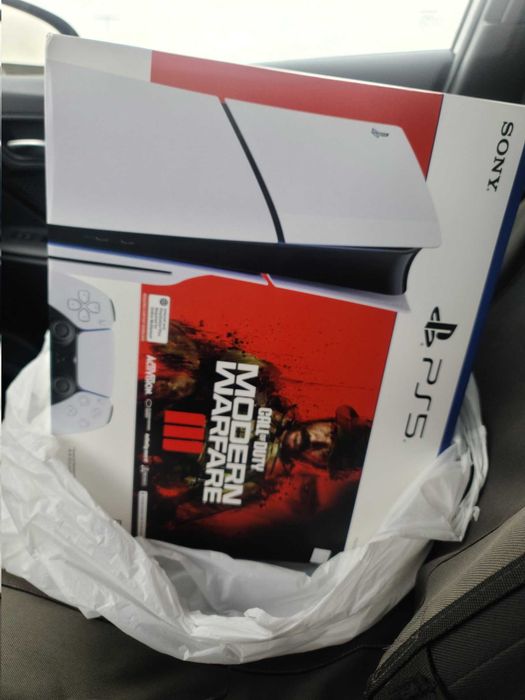 Playstation 5 Sony Disc Slim DIgital, с играми