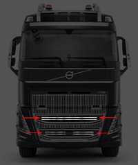 Комплект вътрешни лайсни за предна решетка за ВОЛВО VOLVO FH 2021г.+