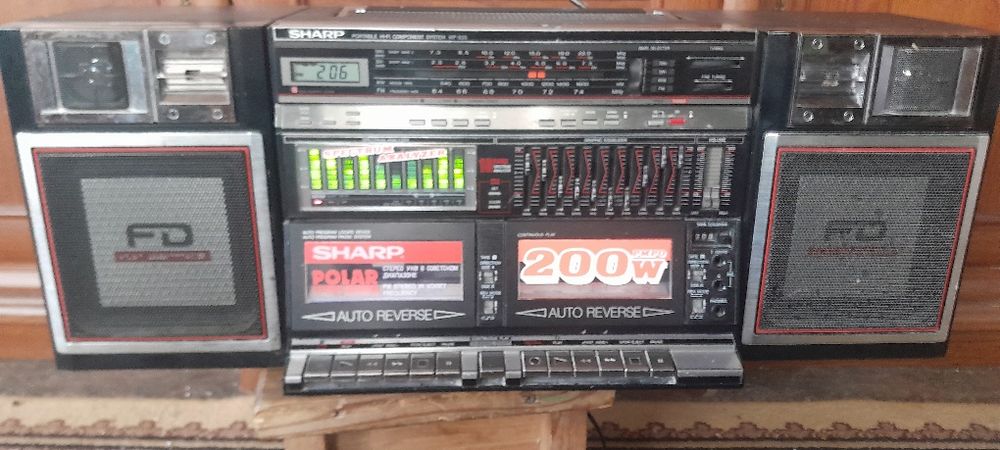 Магнитола SHARP  WF 939 Производства JAPAN  Оригинал